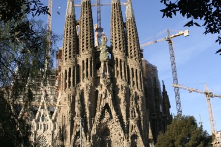Gaudi&#039;s meesterstuk, de Sagrada Familia